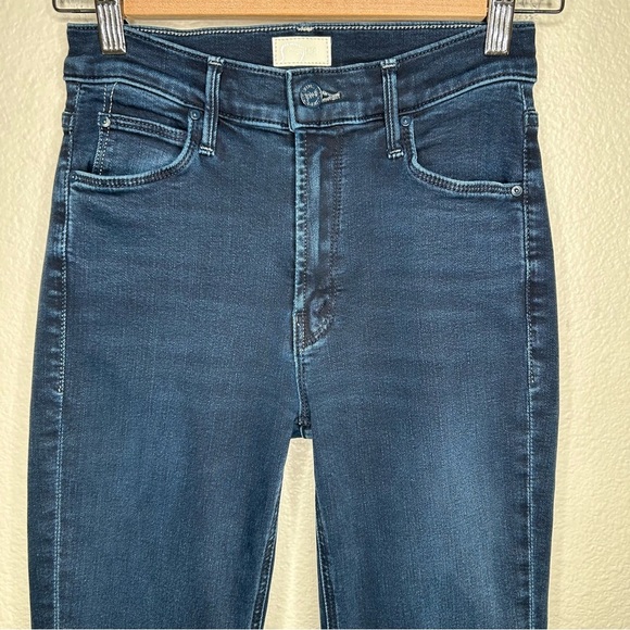 Mother The Mid Rise Dazzler Ankle jeans Chip On My Shoulder 25 - Picture 3 of 16